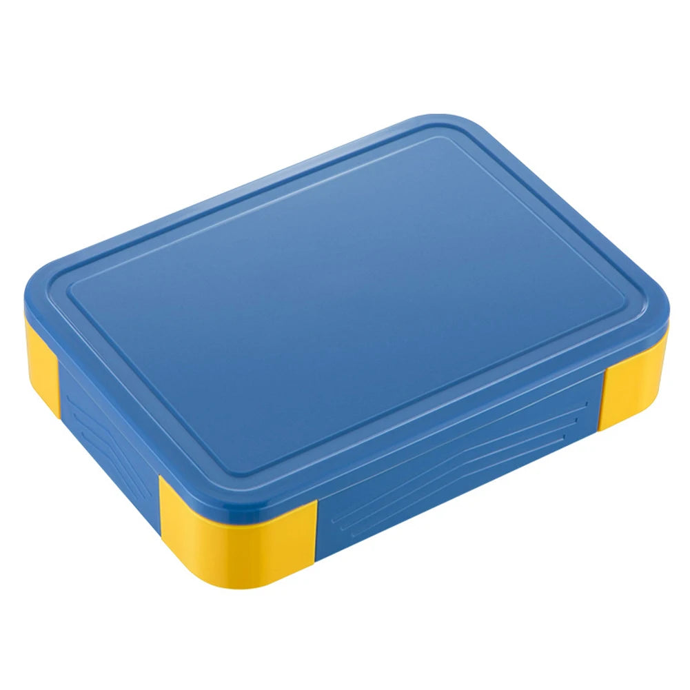 1300 Ml Lunch Box With Compartments Children Leak-Proof Bento Box Nursery And School Sealed Fruit Box Microwave Heating