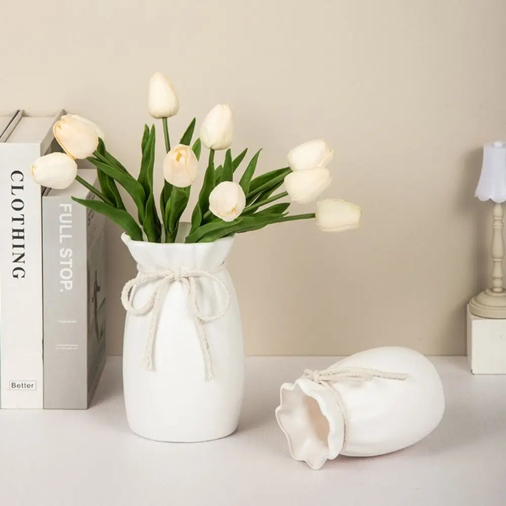 Ivory Knot Vase