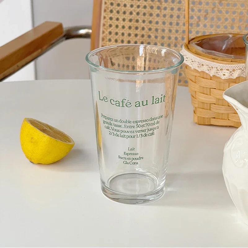 K-Café Letter Cup