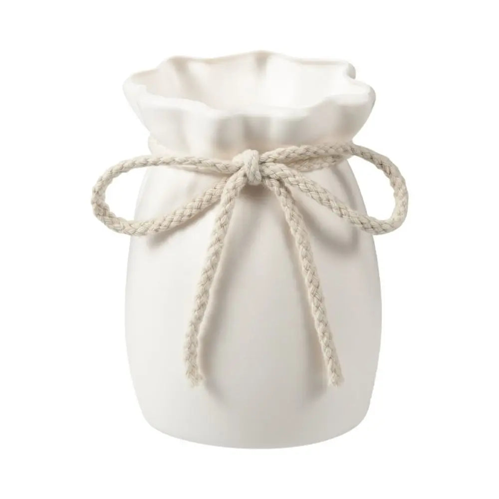 Ivory Knot Vase