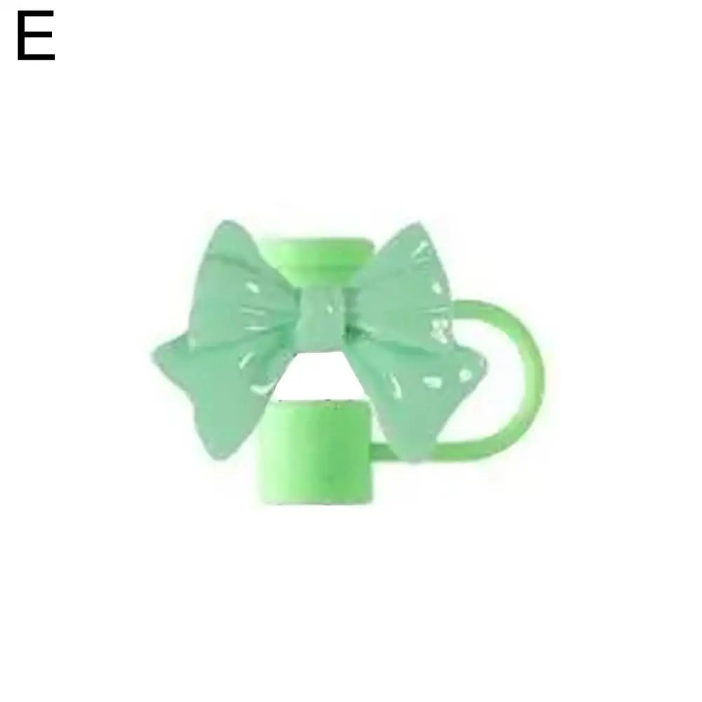 Bow Straw Cap Covers Toppers Silicone Accessories For Stanley Cups 30&40 Oz Tumbler And With 1pc Protective Boot ﻿