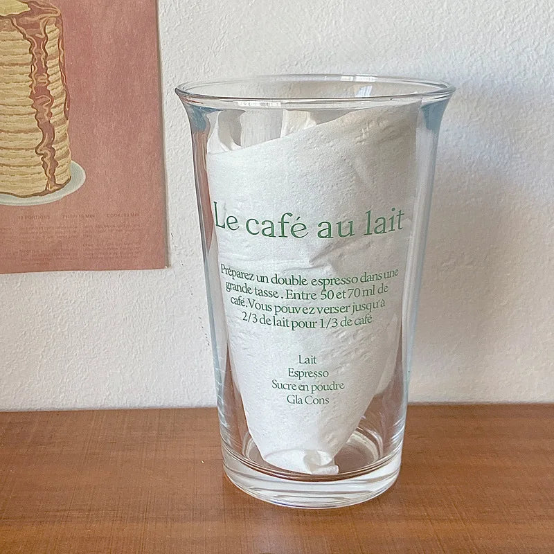 K-Café Letter Cup