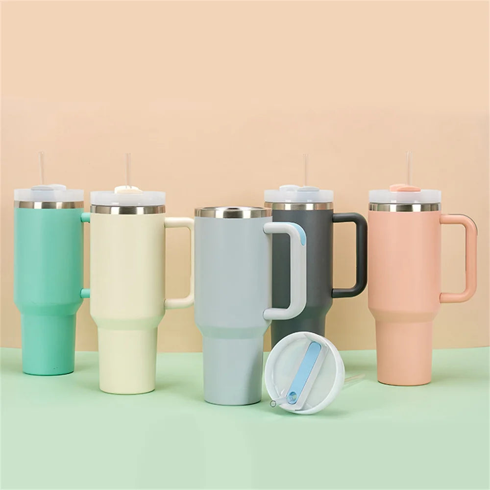 Cup Cover Replacement Lids for Stanley 40 oz Tumbler With Handle Cap Fit Quencher H2.0 40oz Mug Cup Accessories coolcells