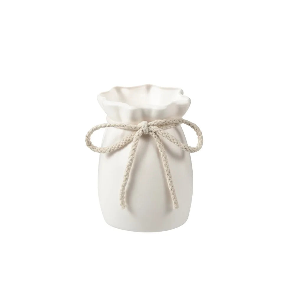Ivory Knot Vase