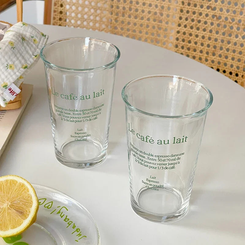 K-Café Letter Cup