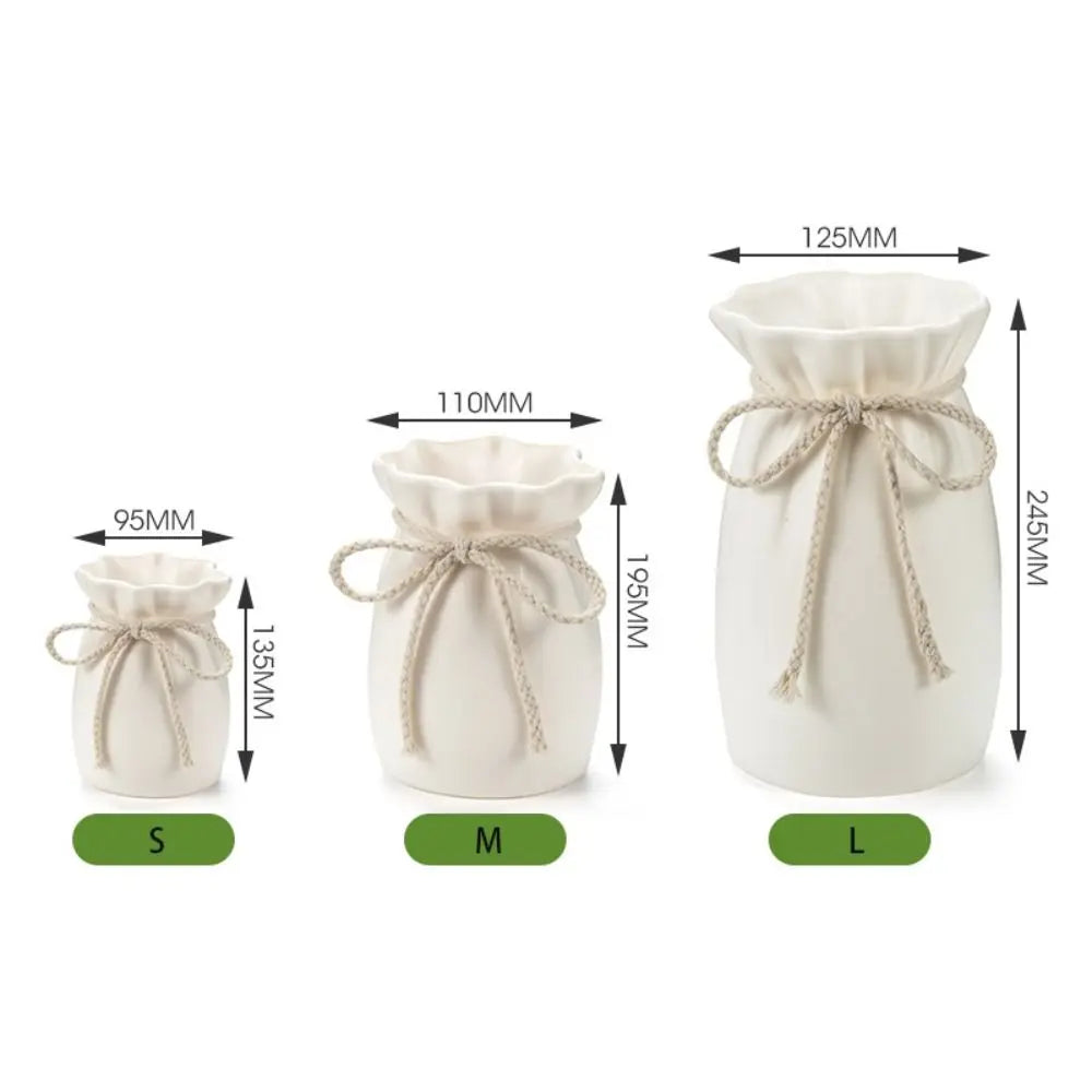 Ivory Knot Vase